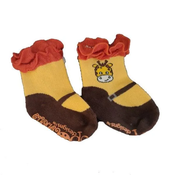 Spotanella Girls Socks 0-6 Months