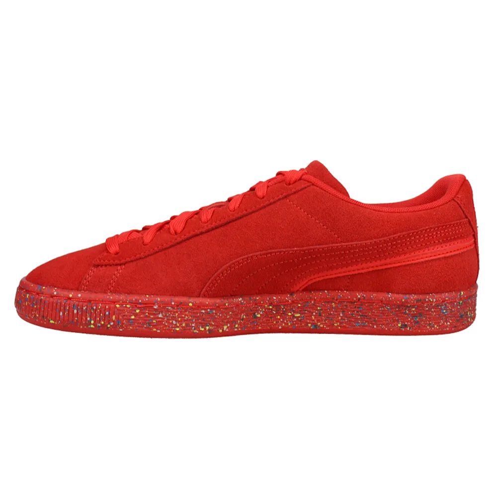 Suede Mono Triplex Lace Up Sneakers