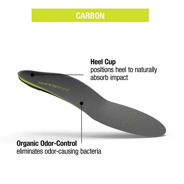 Superfeet Carbon Run Support Low Arch Insoles