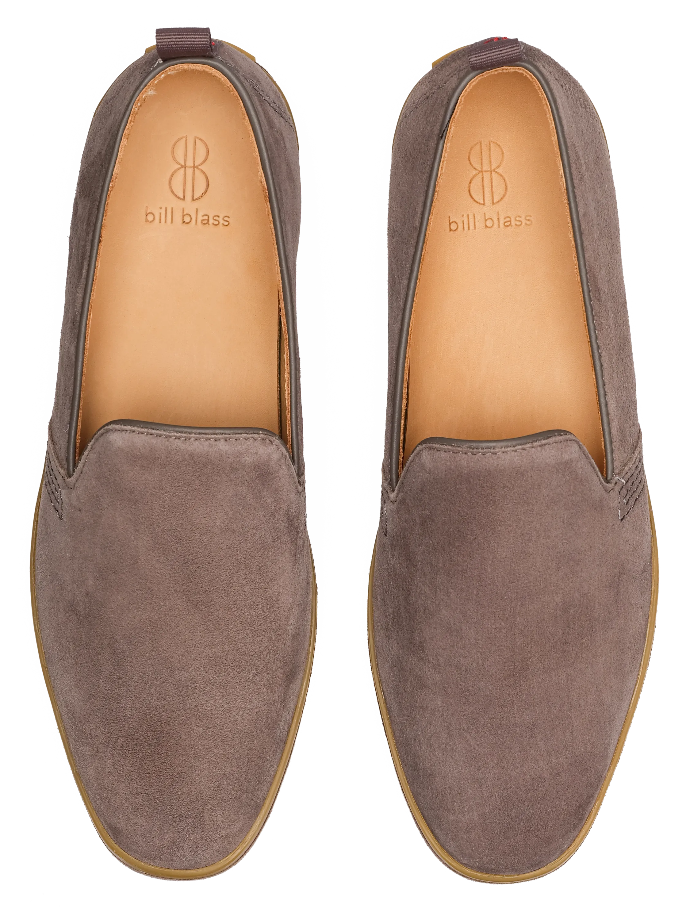 Sutton Suede Slip On - Cement