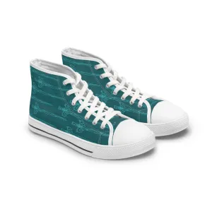 Sword and Dagger Women's High Top Sneakers