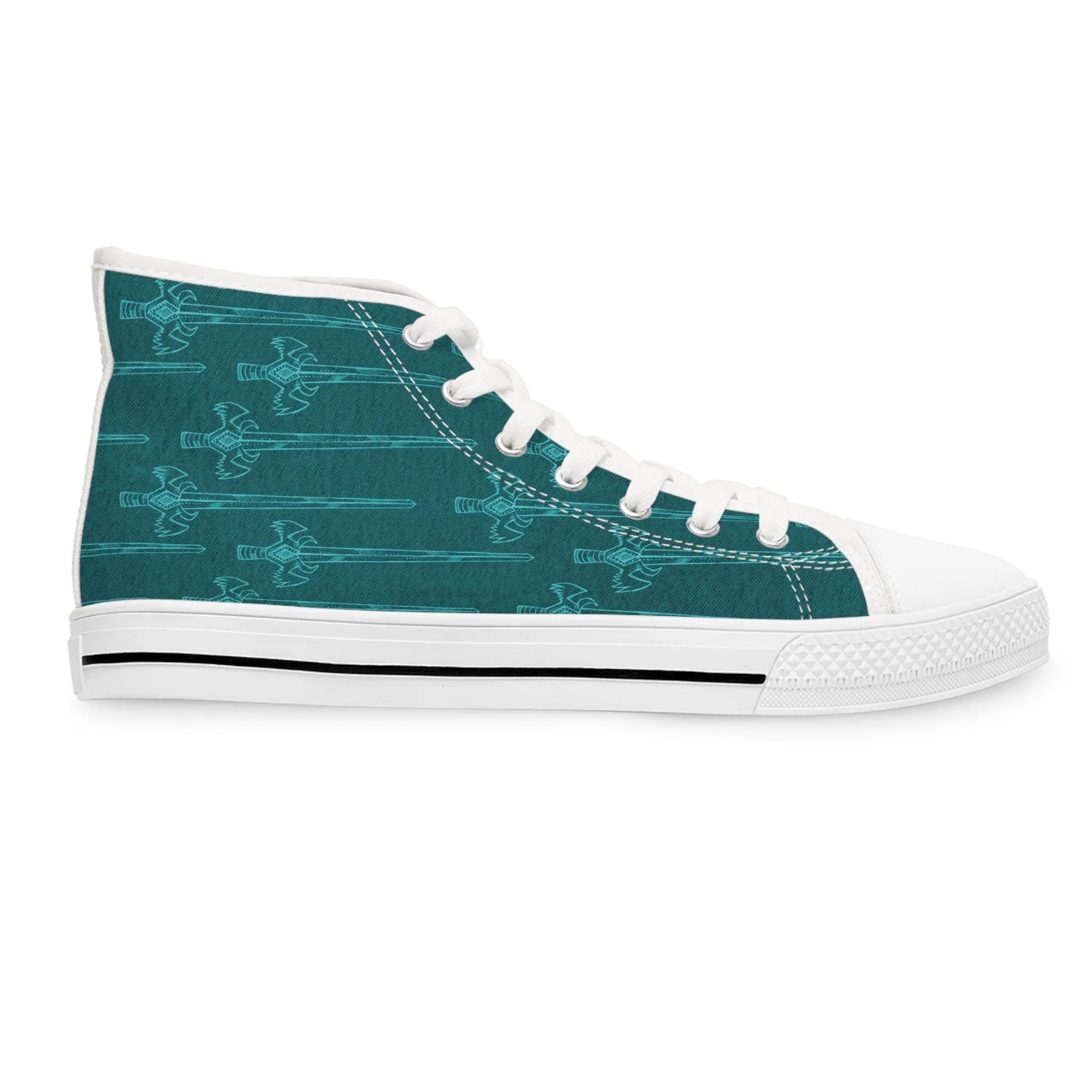 Sword and Dagger Women's High Top Sneakers