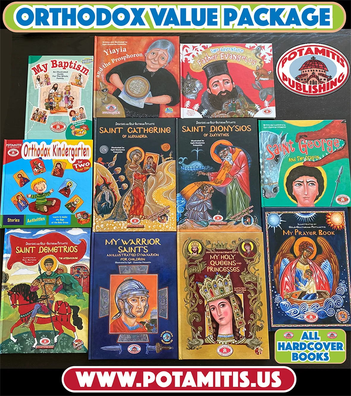 THE ULTIMATE ORTHODOX VALUE PACKAGE! Get ALL 209 Potamitis Publishing’s Books!