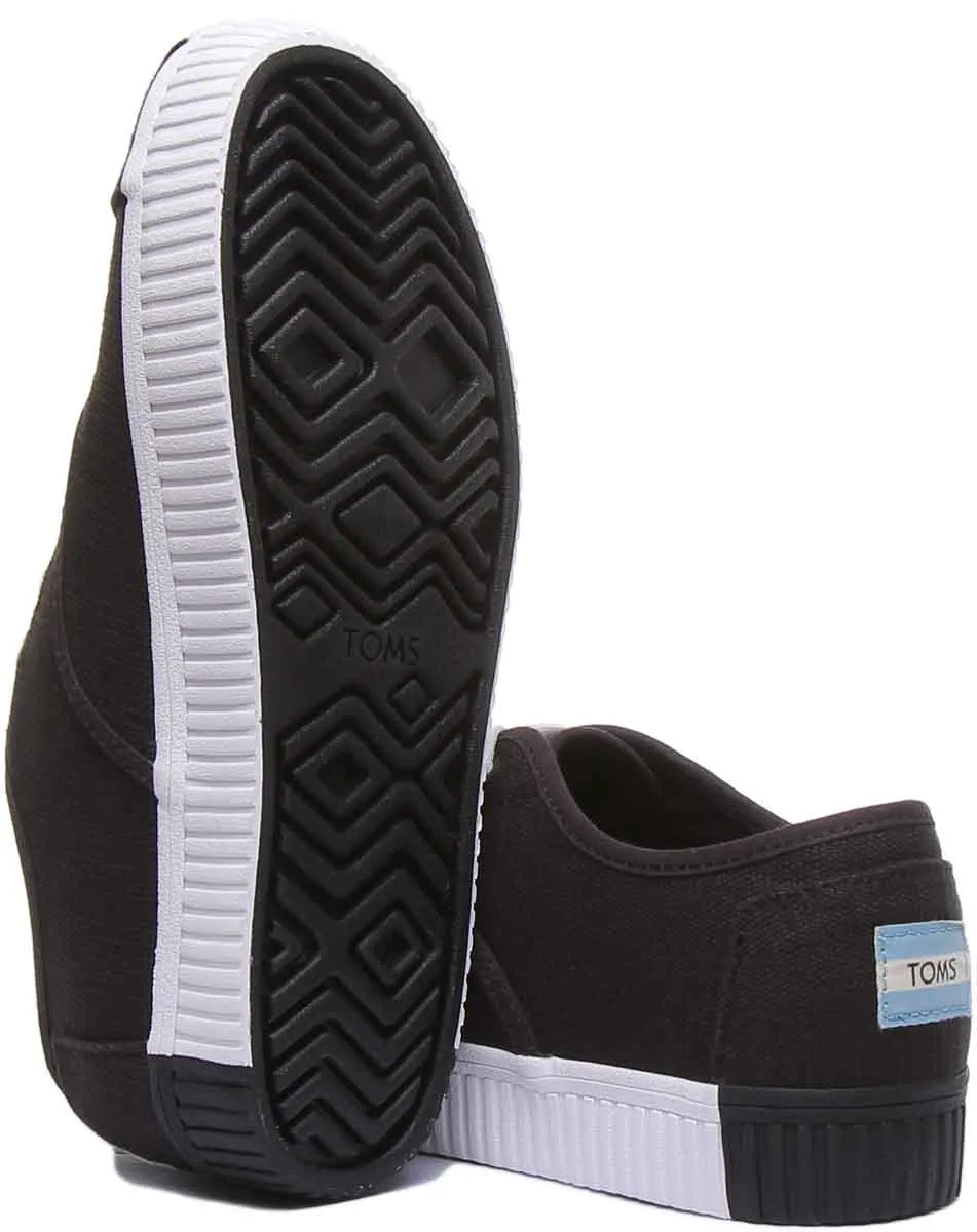 Toms Cordones In Black White