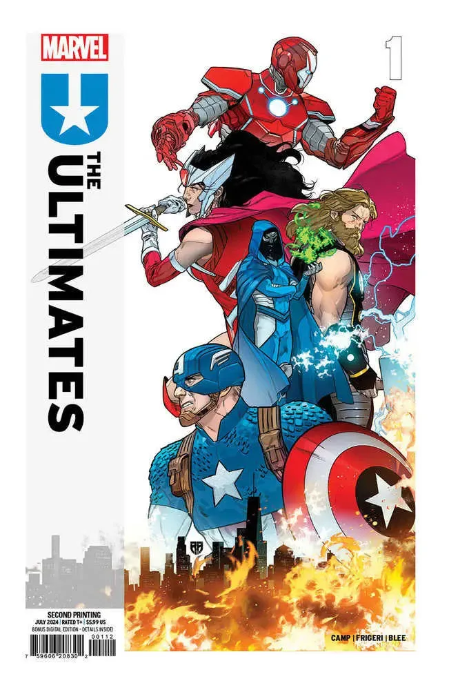 Ultimates #1 R.B. Silva 2nd Print Variant