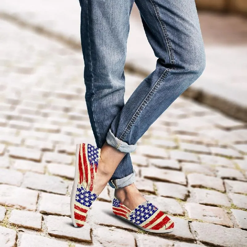 USA Flag Casual Shoes Women