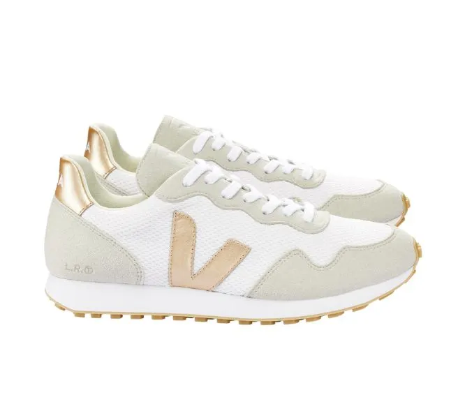 VEJA SDU Alveomesh white platine women