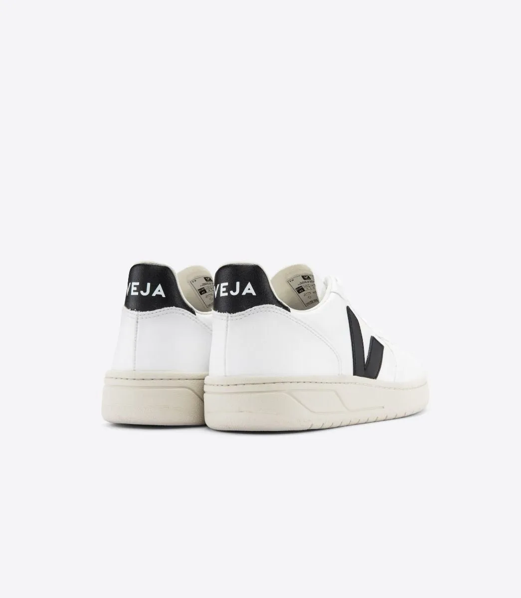 VEJA - V10 CWL - White / Black - Mens