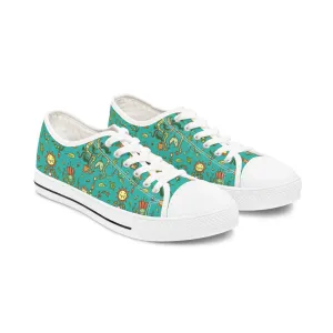 Venus Flytrap Women's Low Top Sneakers