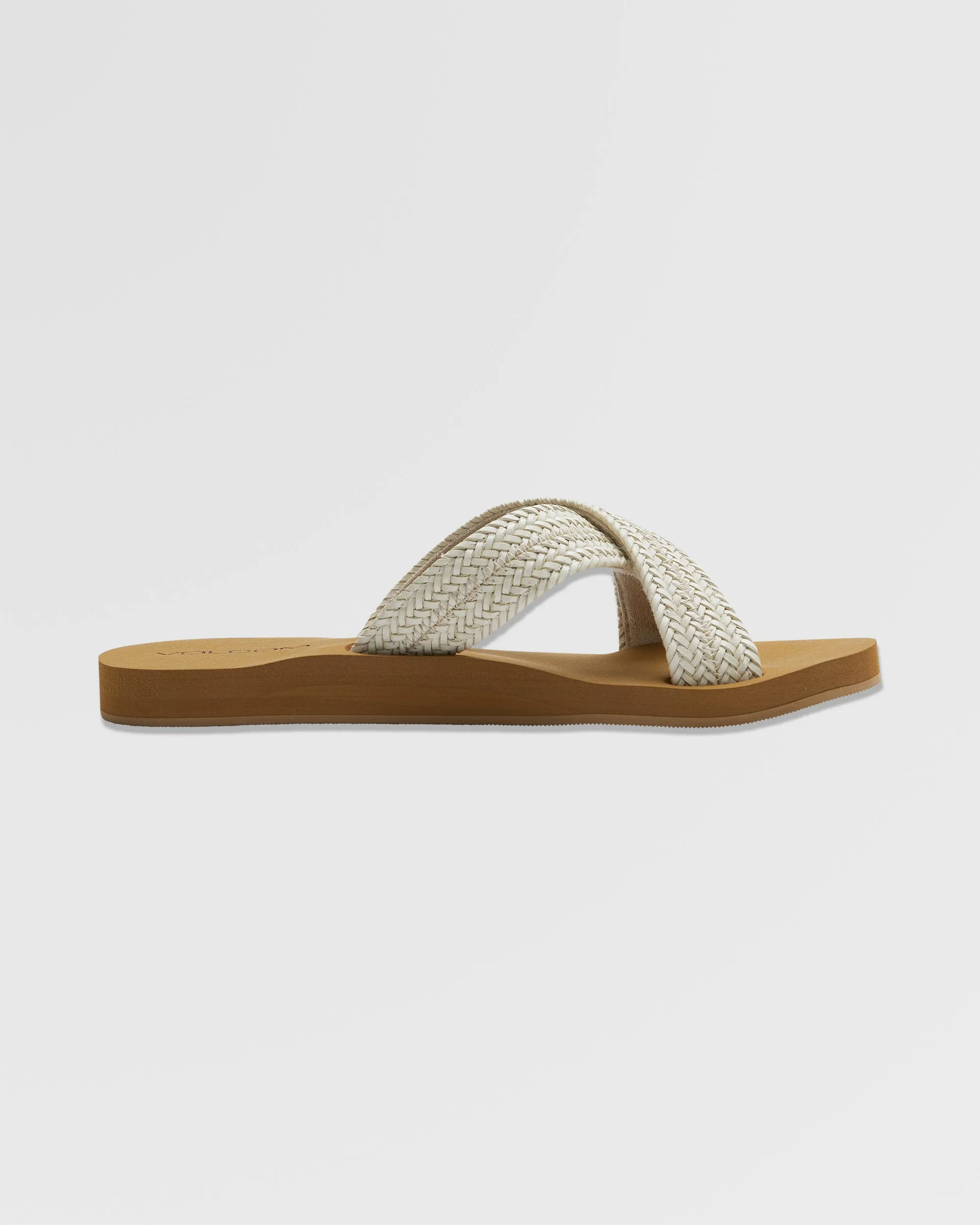 Volcom Double Cross Sandals - CREAM