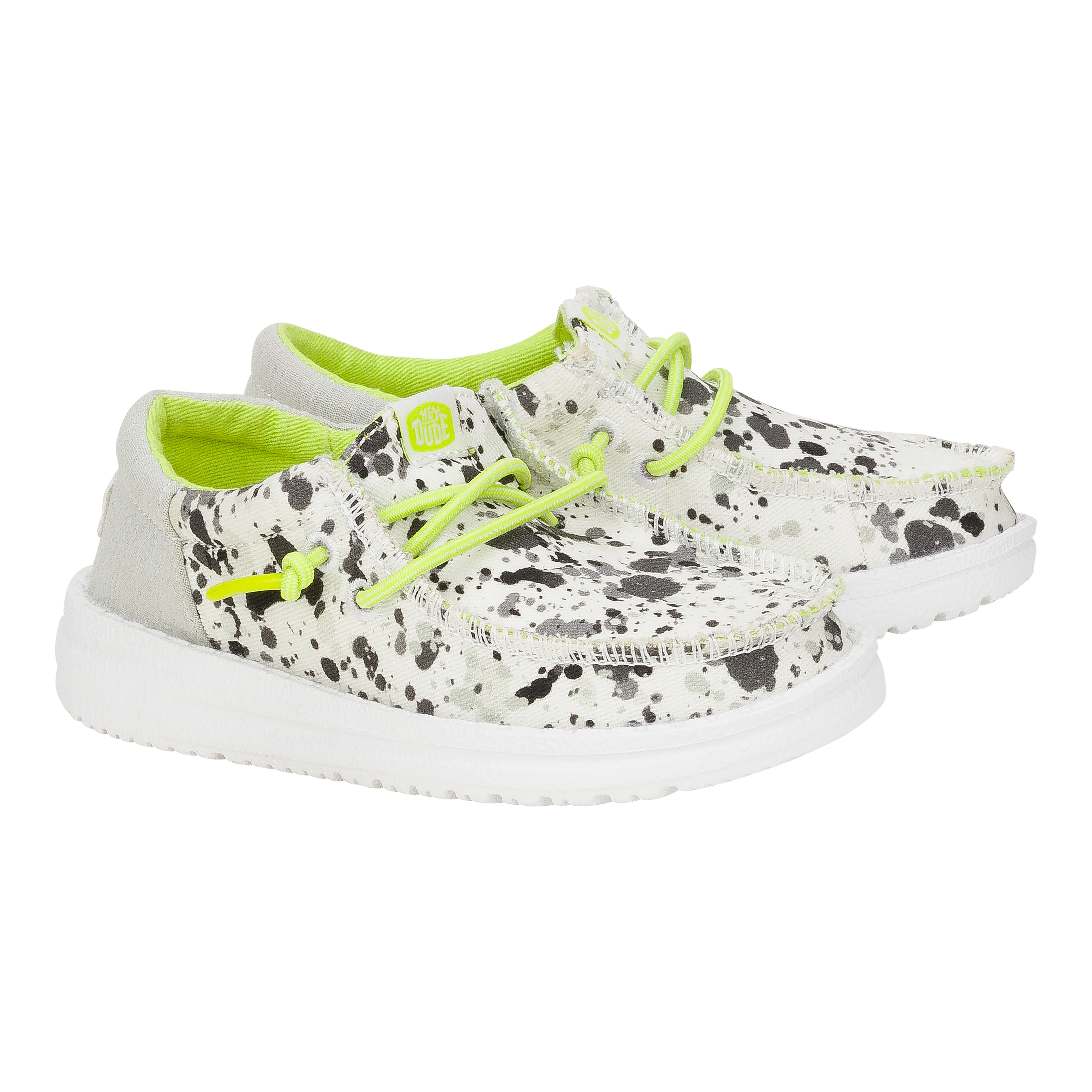 Wally Funk Toddler Splatter - White/Multi