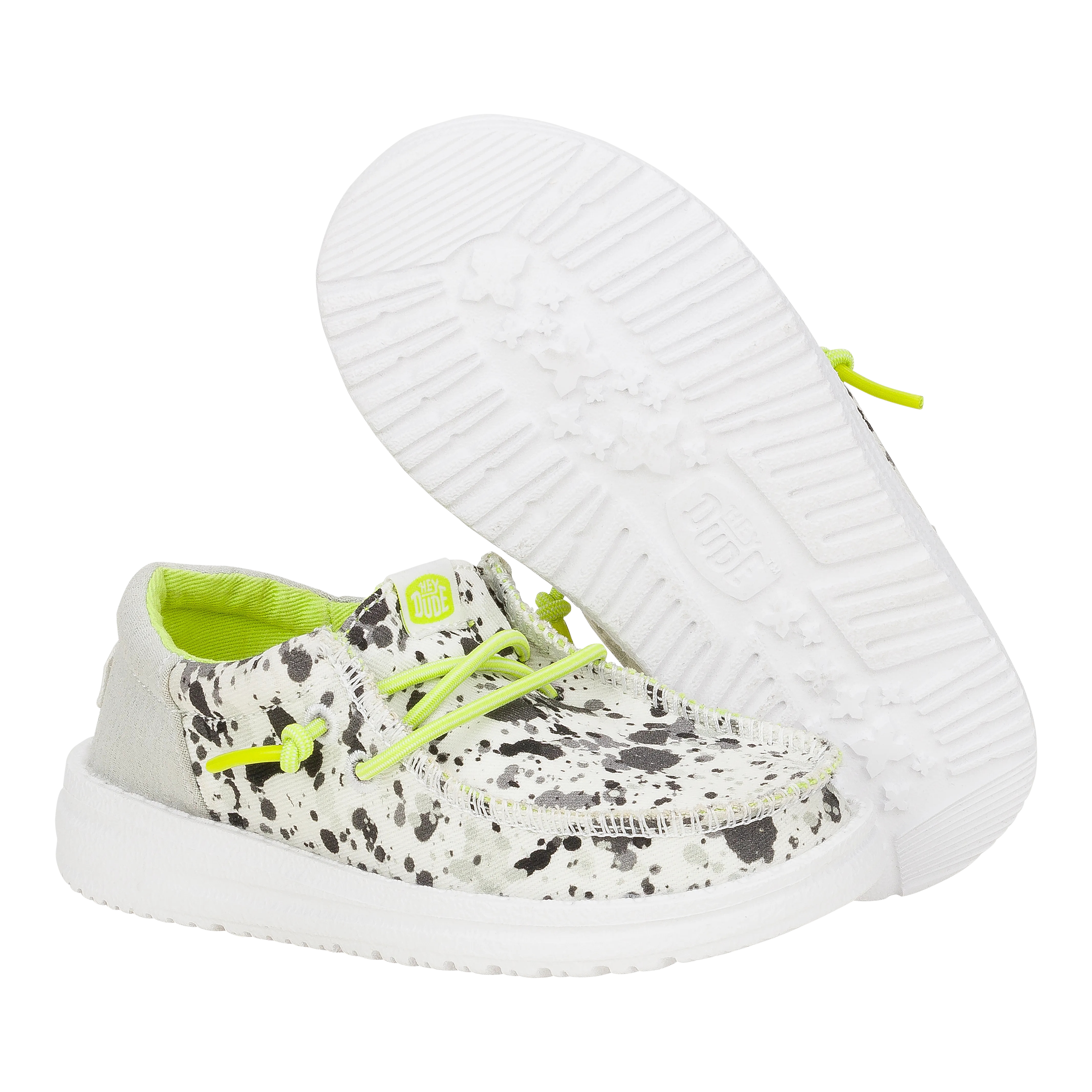 Wally Funk Toddler Splatter - White/Multi