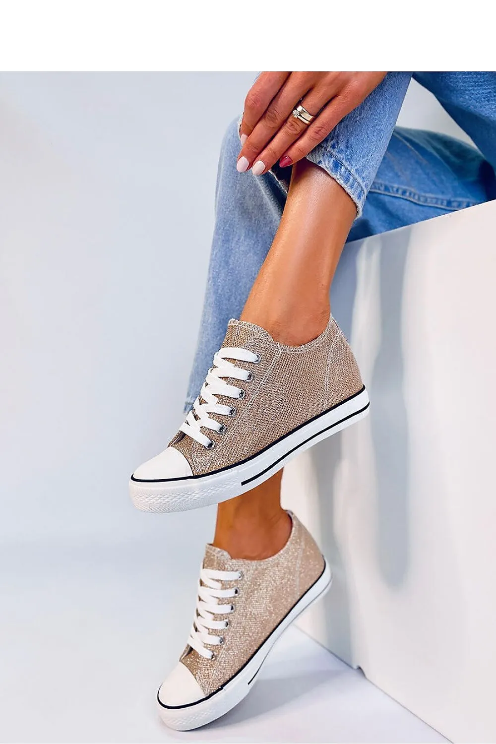 Wedge heel sneakers model 178777 Inello