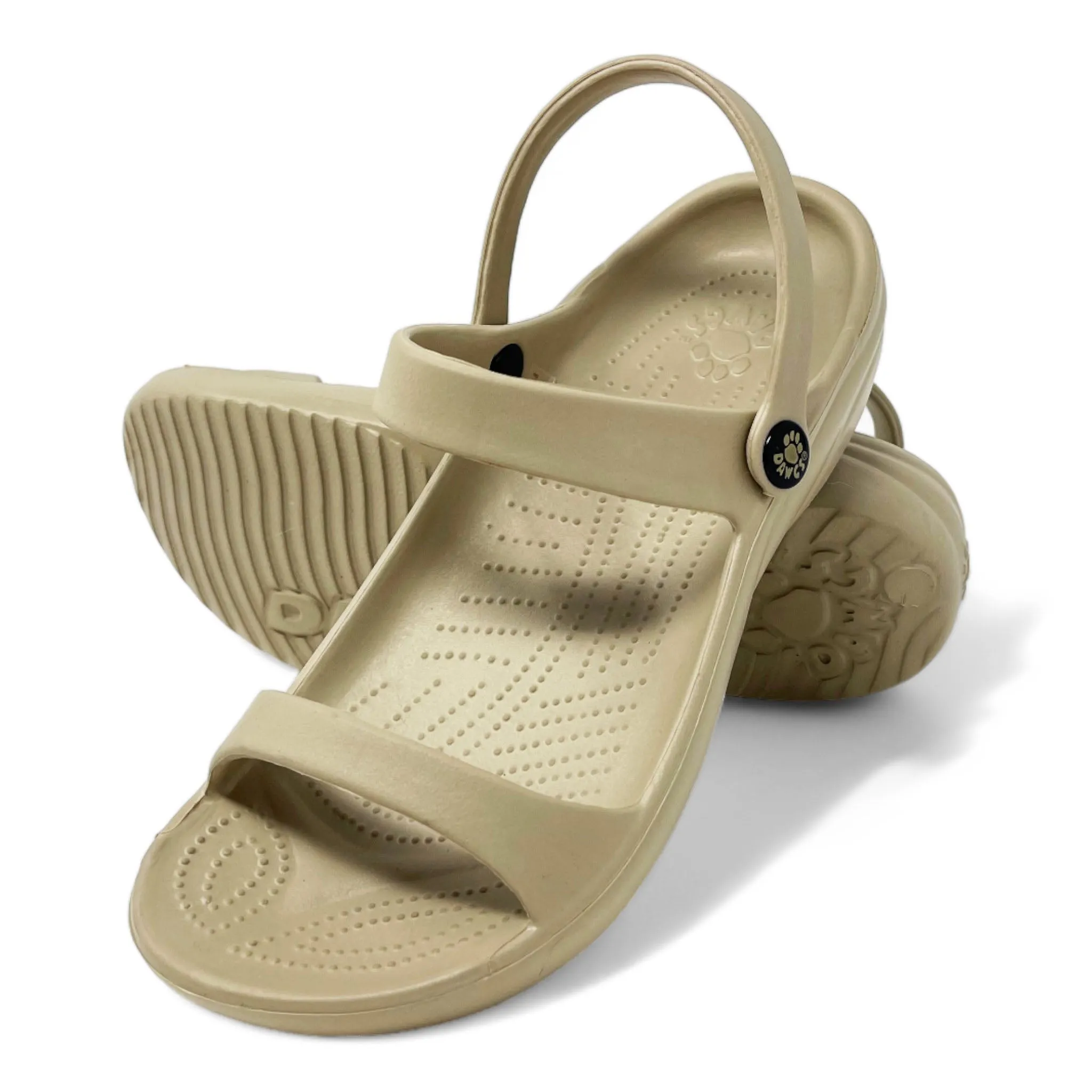 Women's 3-Strap Sandals - Tan