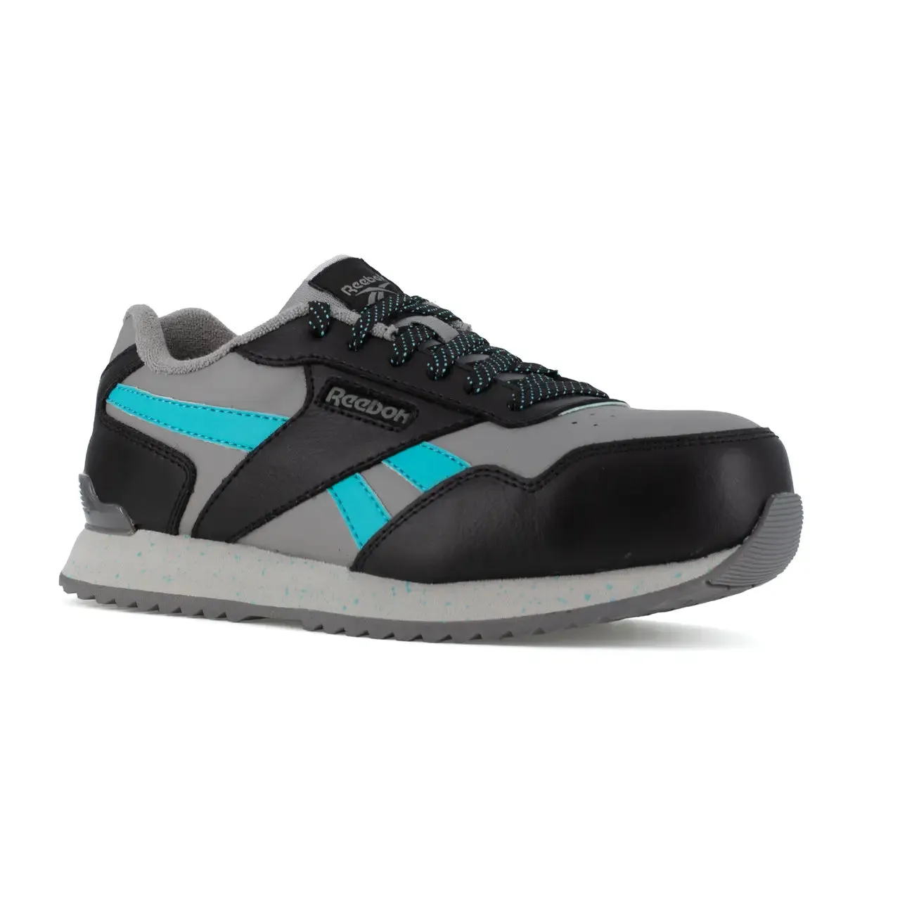 Women's Harman Composite-Toe Athletic Work Shoe Grey/Teal