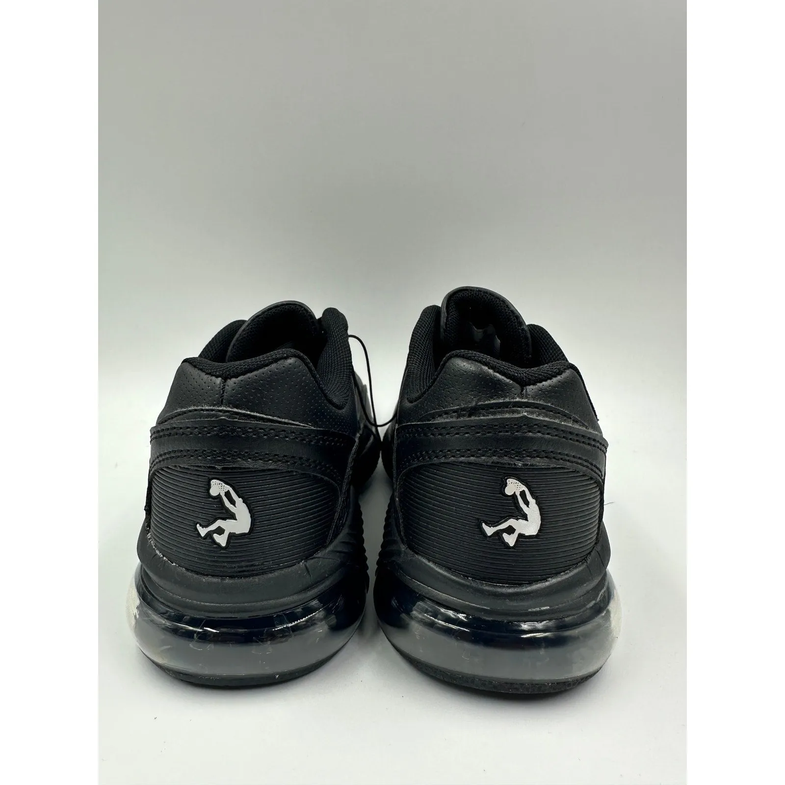 Women's Size 5.5, Shaq Brand Black sneakers, with Air Sole Heel