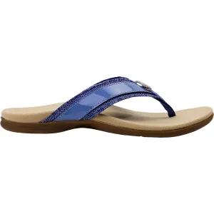 Women's Spenco Sutton Flip Niagra Blue Leather