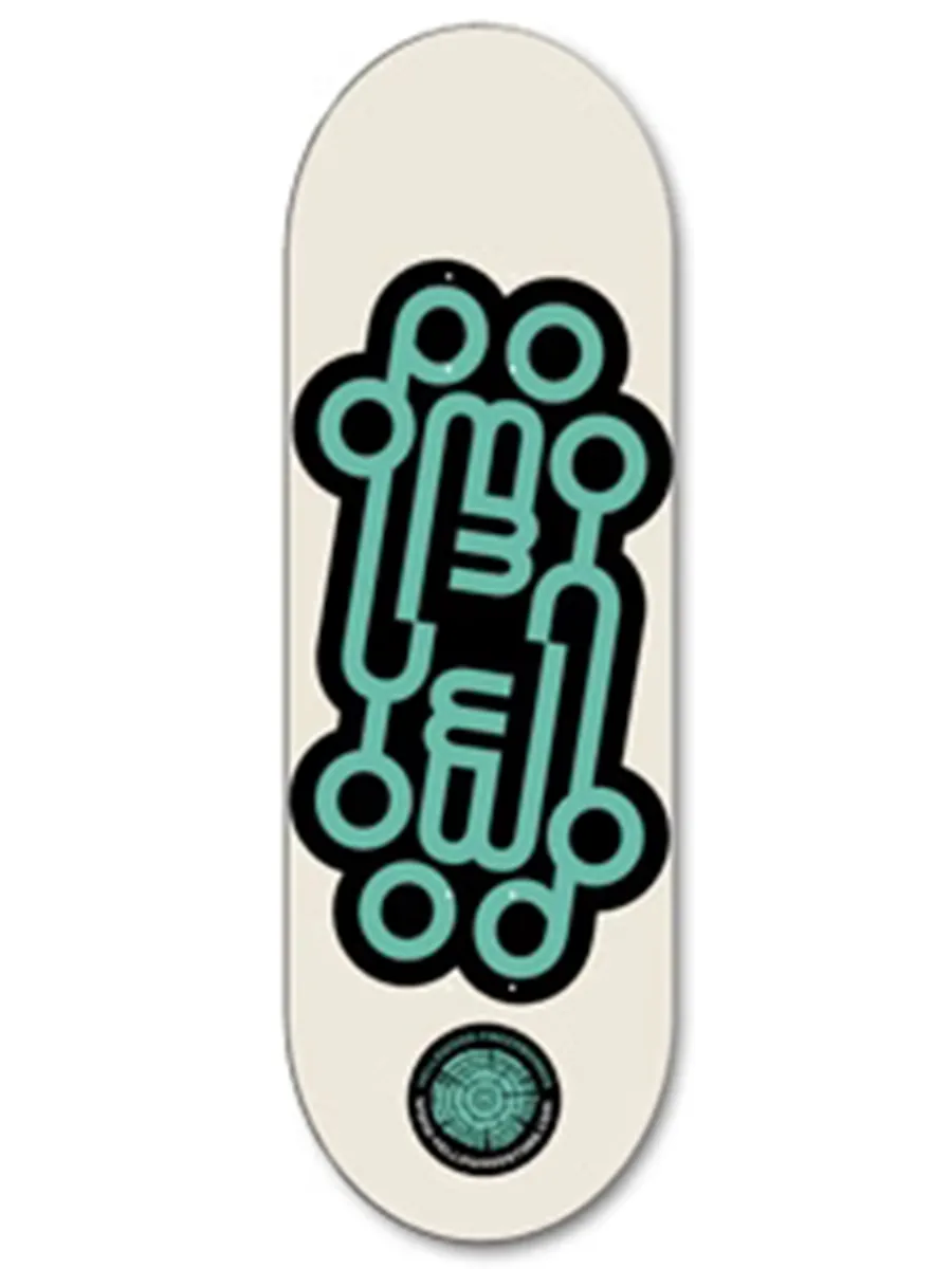 Yellowood Fingerboard Deck - Logo