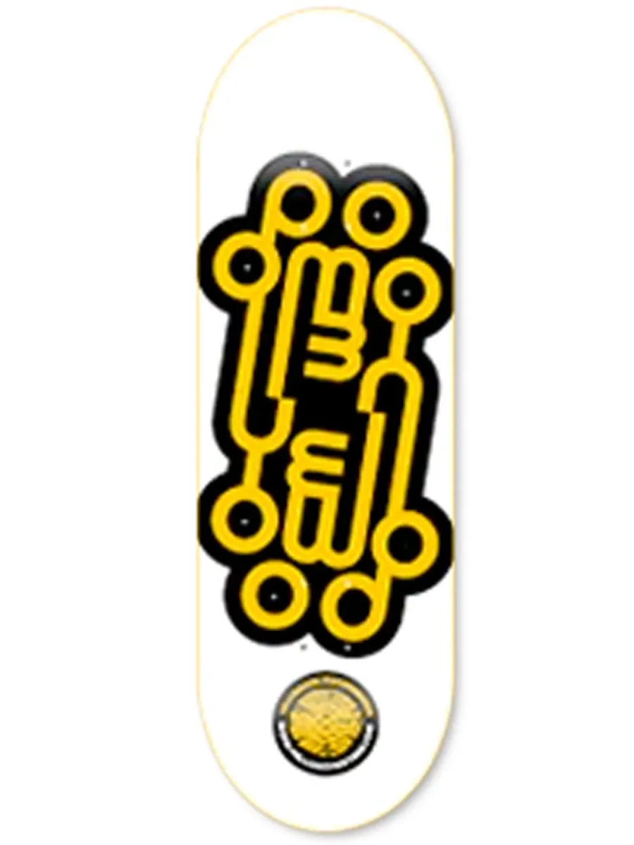 Yellowood Fingerboard Deck - Logo