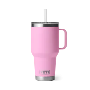 Yeti Rambler 35oz Mug With Straw Lid - Power Pink