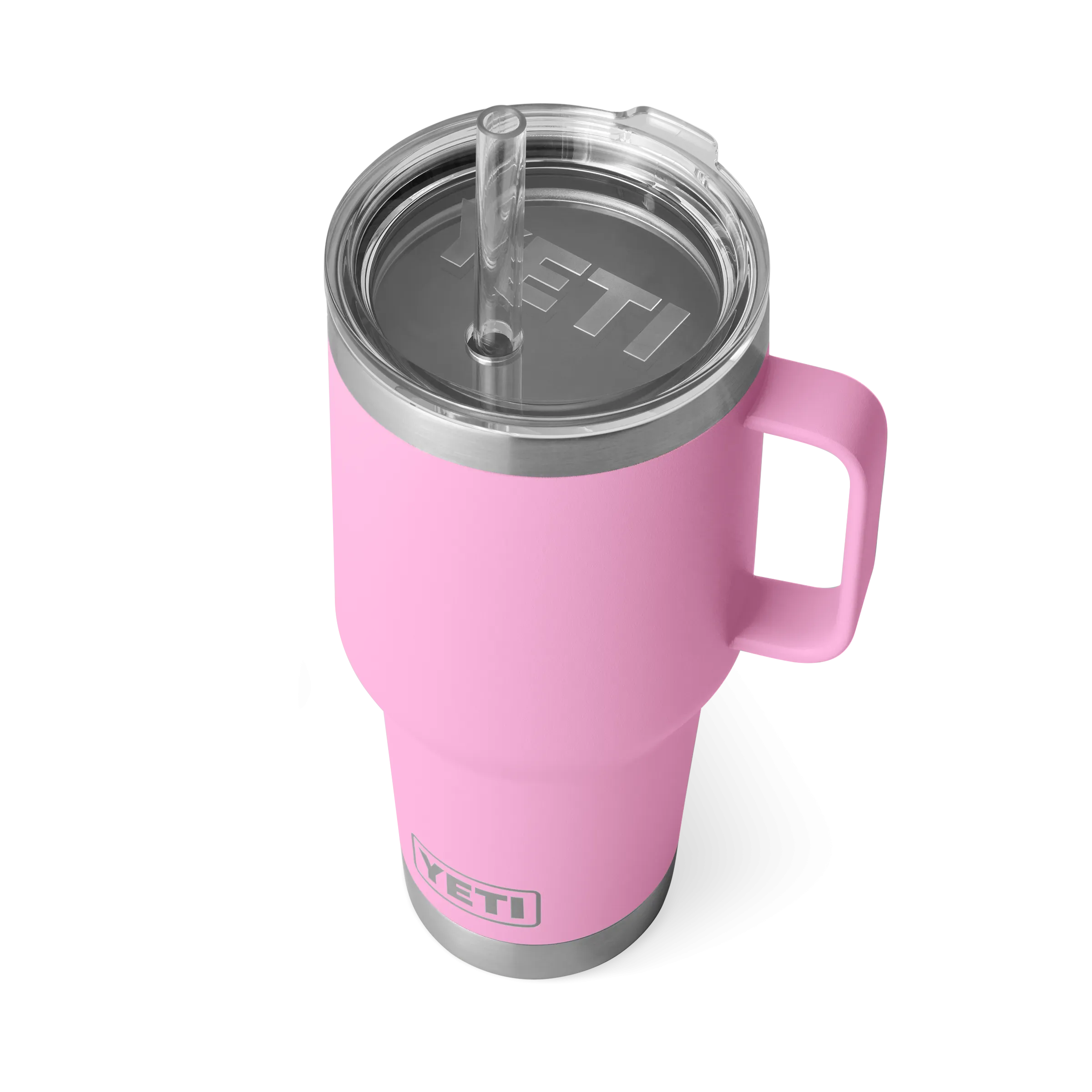 Yeti Rambler 35oz Mug With Straw Lid - Power Pink