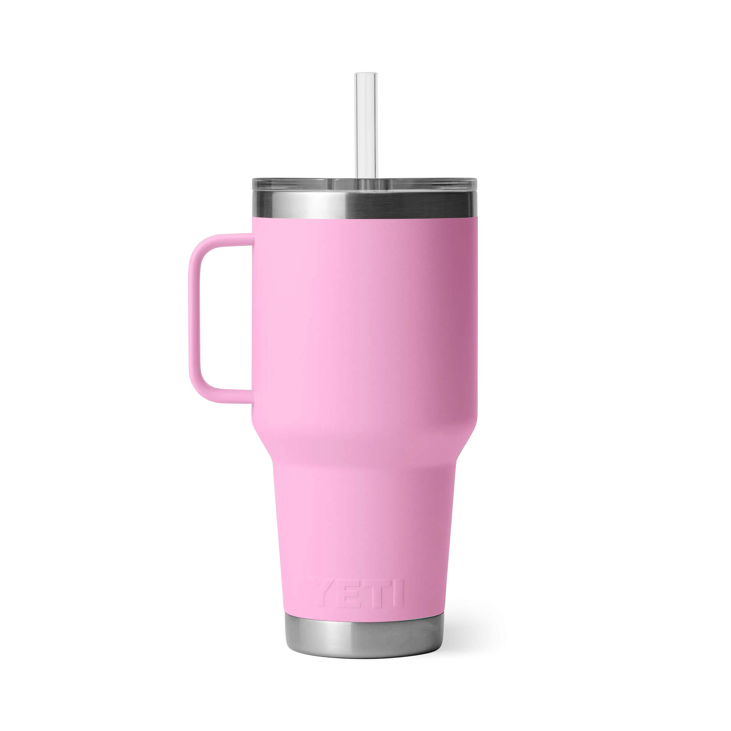 Yeti Rambler 35oz Mug With Straw Lid - Power Pink