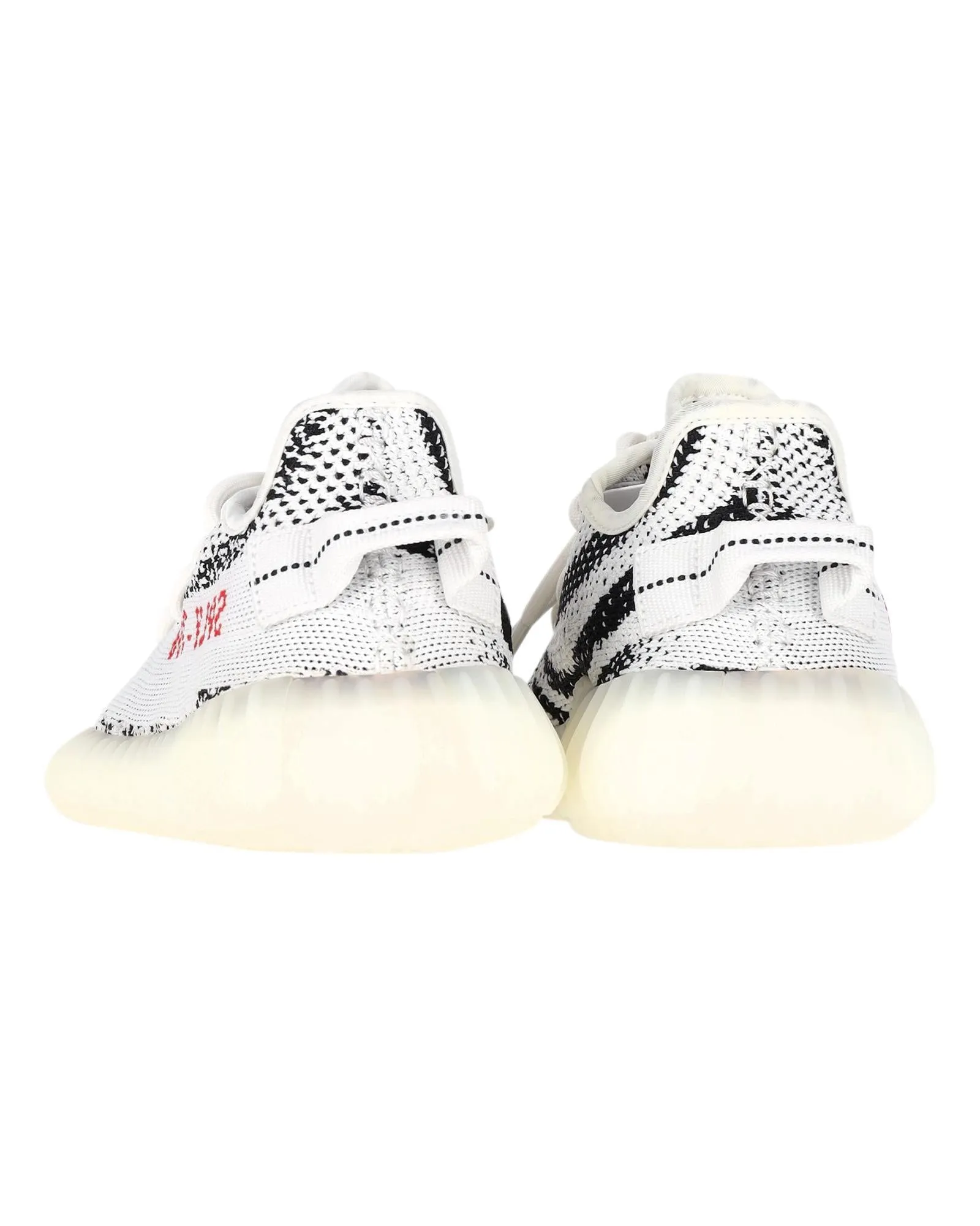 Zebra Print Canvas Sneakers with Boost Sole